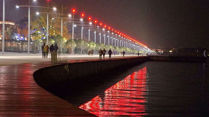 Μαγεύει όλο τον κόσμο η νέα παραλία Θεσσαλονίκης. Οι 12 διεθνείς διακρίσεις!