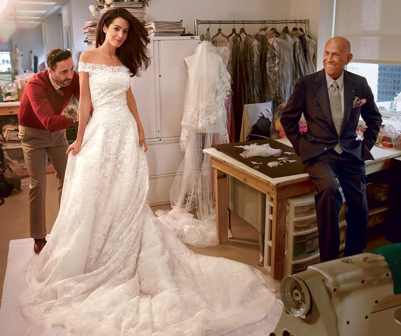 oscar de la renta amal