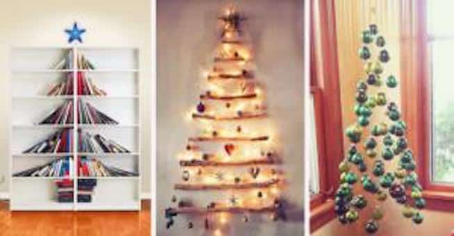 15 πρωτότυπες ιδέες για να φτιάξετε το χριστουγεννιάτικο δέντρο σας!