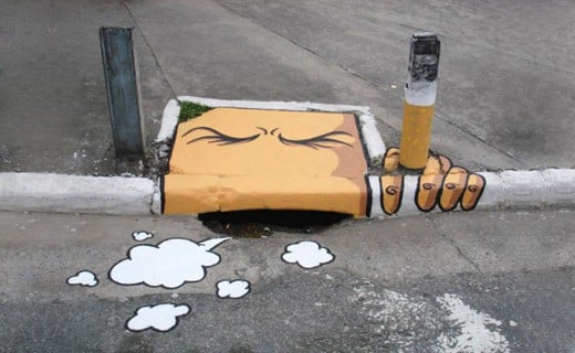 tilestwra.gr : 672325 creative interactive street art 46 Γκράφιτι που εναρμονίζονται απόλυτα με το περιβάλλον! 
