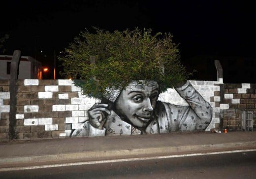 tilestwra.gr : 672342 creative interactive street art 1 Γκράφιτι που εναρμονίζονται απόλυτα με το περιβάλλον! 