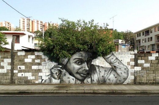 tilestwra.gr : 706408 street art interacts with nature 1 3502c4 30 έργα street art σε απόλυτη αρμονία με τη φύση!