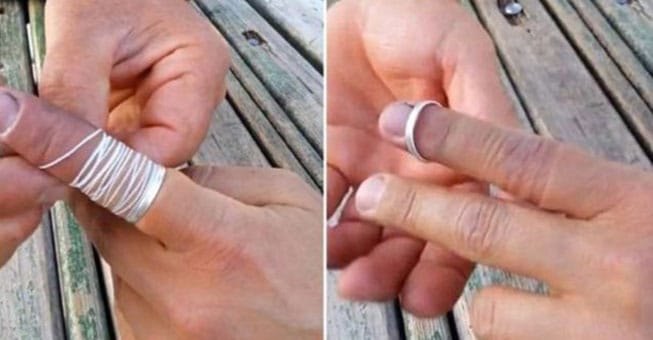 Κόλλησε το δαχτυλίδι στο δάχτυλό σας; Υπάρχει λύση! (βίντεο)
