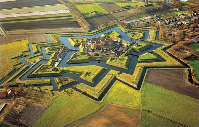 Fort Bourtange, Groningen, Netherlands