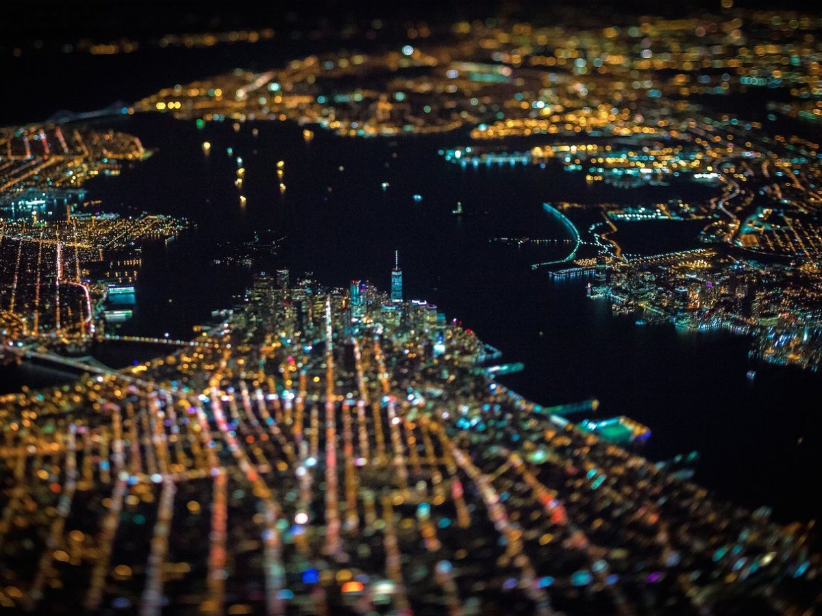 Night Over New York Photo Series 