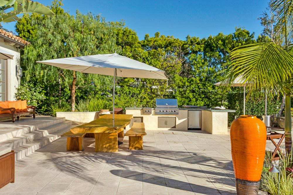Or you could have a large group dinner outside.