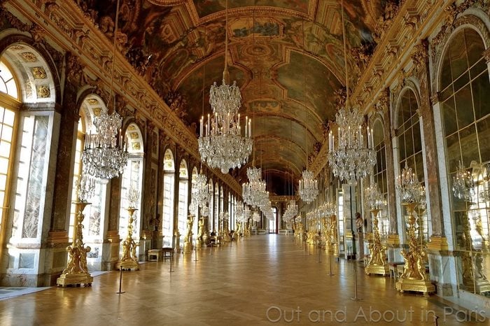 Παλάτι των Βερσαλλιών, η Γαλλία