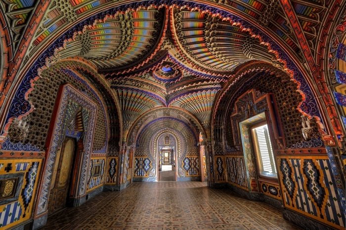 Κάστρο Sammezzano, Τοσκάνη, Ιταλία