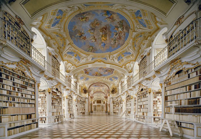 Βιβλιοθήκη Admont Abbey, Admont, Αυστρία