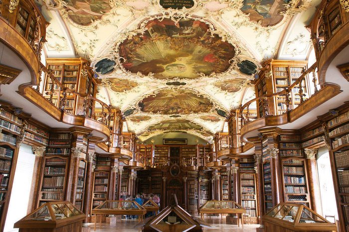 Βιβλιοθήκη Abbey, Γκάλεν, Ελβετία