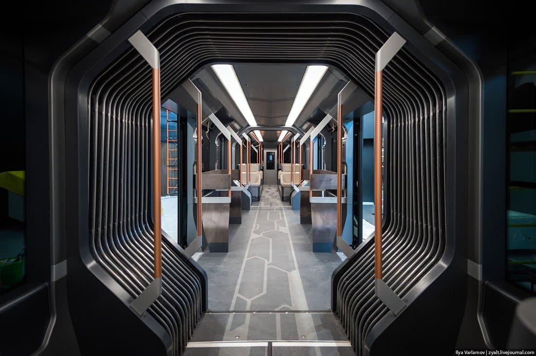 Πώς θα είναι το υπερσύγχρονο τραμ «Russian One» 47 The interior of the tram is incredibly beautiful.