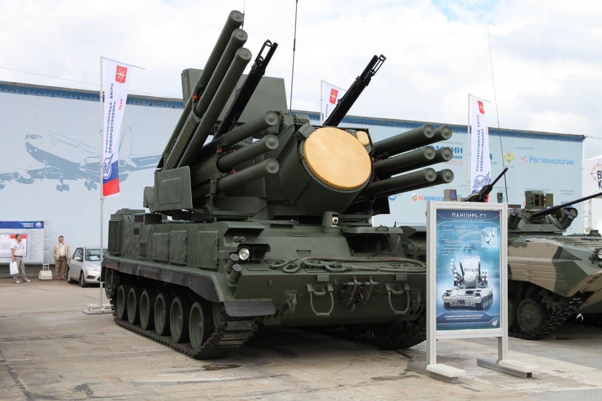 the pantsir s1 siles