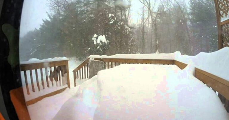 Απίστευτο βίντεο: 24 ώρες συνεχόμενης χιονόπτωσης!