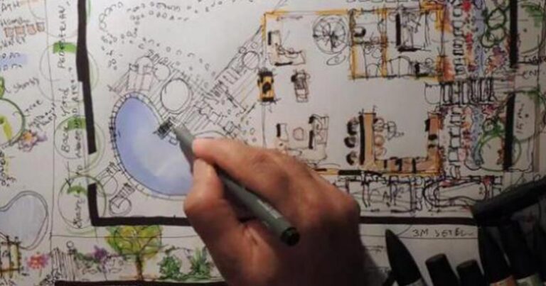 Δείτε πώς 5 «πρόχειρα» αρχιτεκτονικά σκίτσα έγιναν αληθινά έργα τέχνης!