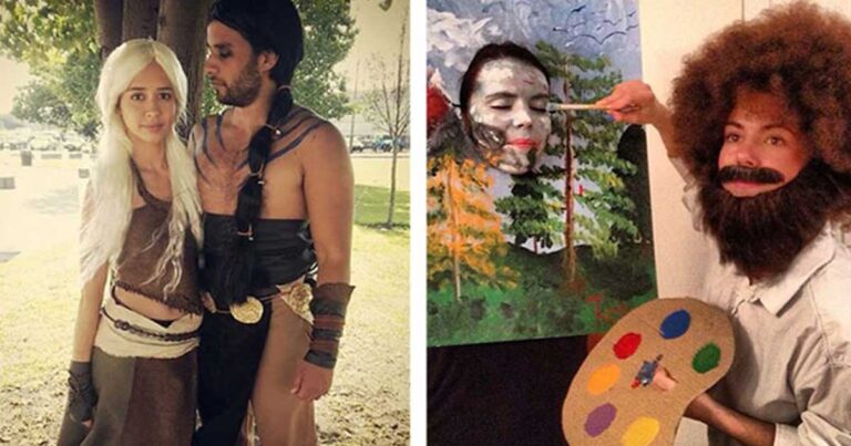 Φοβερές στολές για τις απόκριες για δυο άτομα!