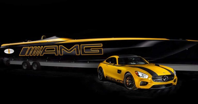 Ένα θαλάσσιο… τέρας από την Mercedes AMG και την Cigarette Racing!