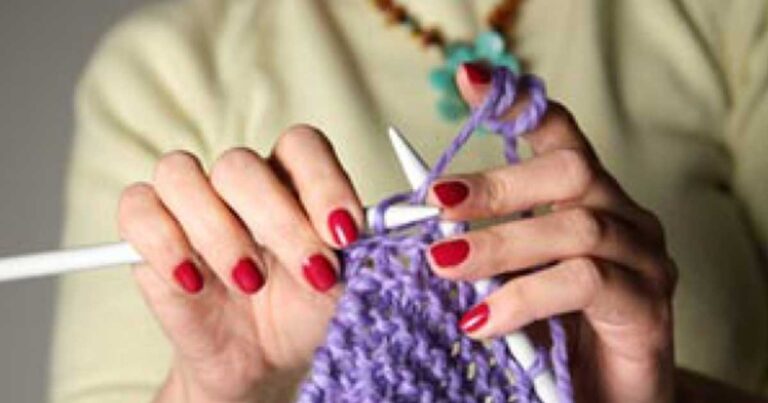 Το πλέξιμο βοηθάει στην υγεία σας!