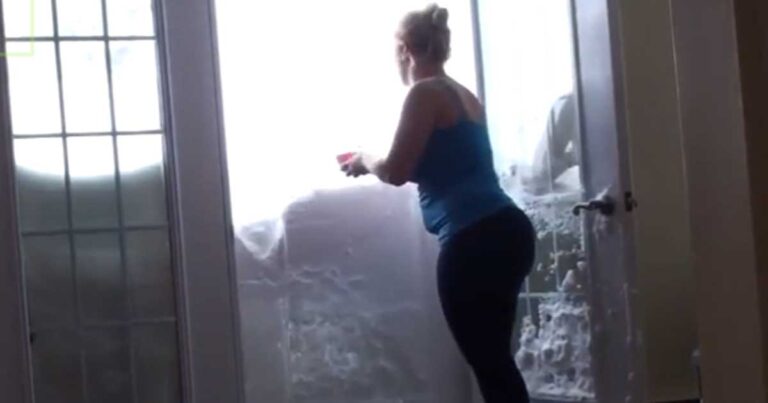 Φώναξε τη γάτα της να μπει μέσα στο σπίτι! Η είσοδος της γάτας; Απλά Επική!