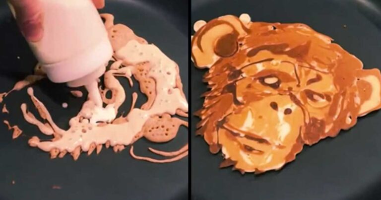 Απίθανες… καλλιτεχνικές τηγανίτες που ντρέπεσαι να τις φας! (βίντεο)