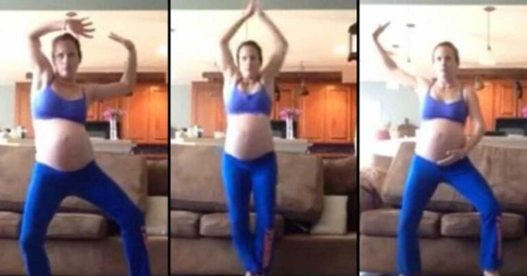 Μια έγκυος χορεύει με τραγούδι του Μάικλ Τζάκσον για να της… σπάσουν τα νερά! (βίντεο)