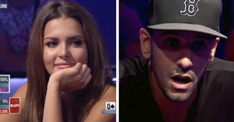 Η Μις Φιλανδία και η μπλόφα της στο Poker που έκανε παίχτη να τα χάσει! (βίντεο)