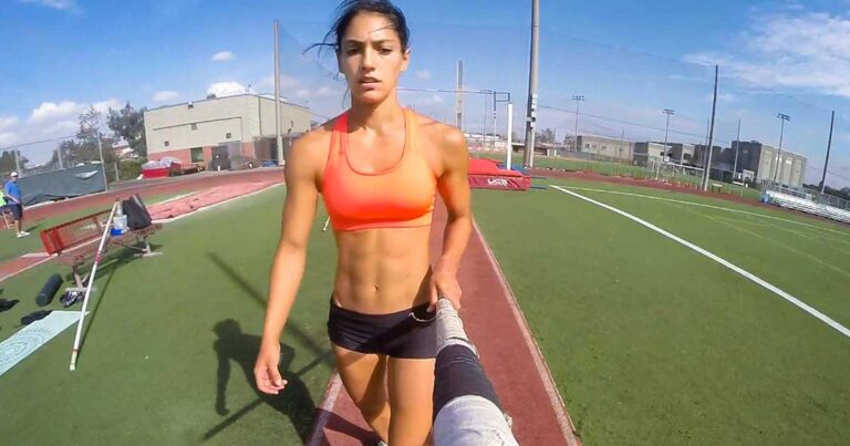 Κάνοντας άλμα επί κοντώ με τη εντυπωσιακή αθλήτρια Allison Stokke και μια GoPro! (βίντεο)