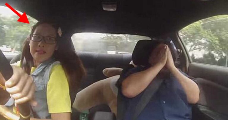 Επαγγελματίας οδηγός προσποιείται την μαθήτρια στους εξεταστές για το δίπλωμα!