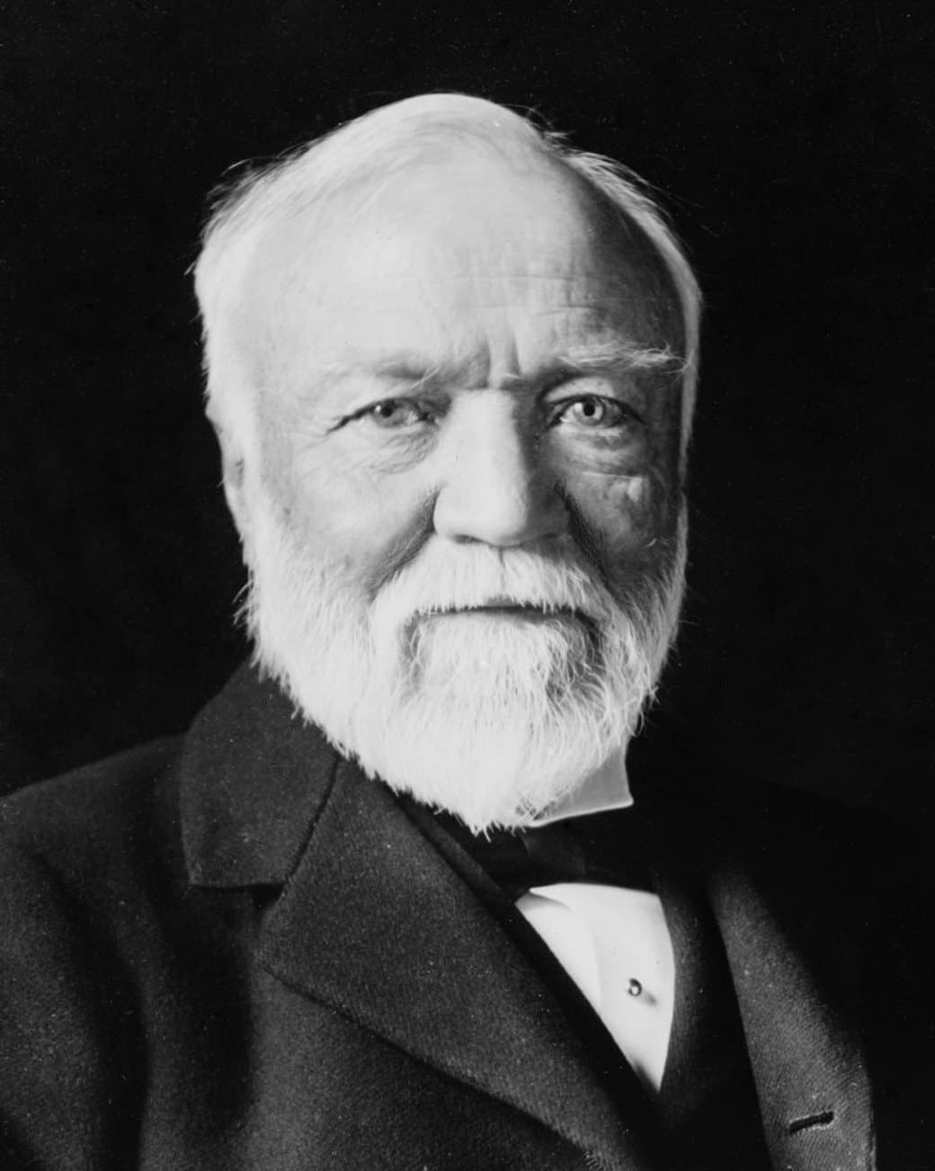 andrew carnegie three quarter length portrait seated facing slightly left 1913 crop