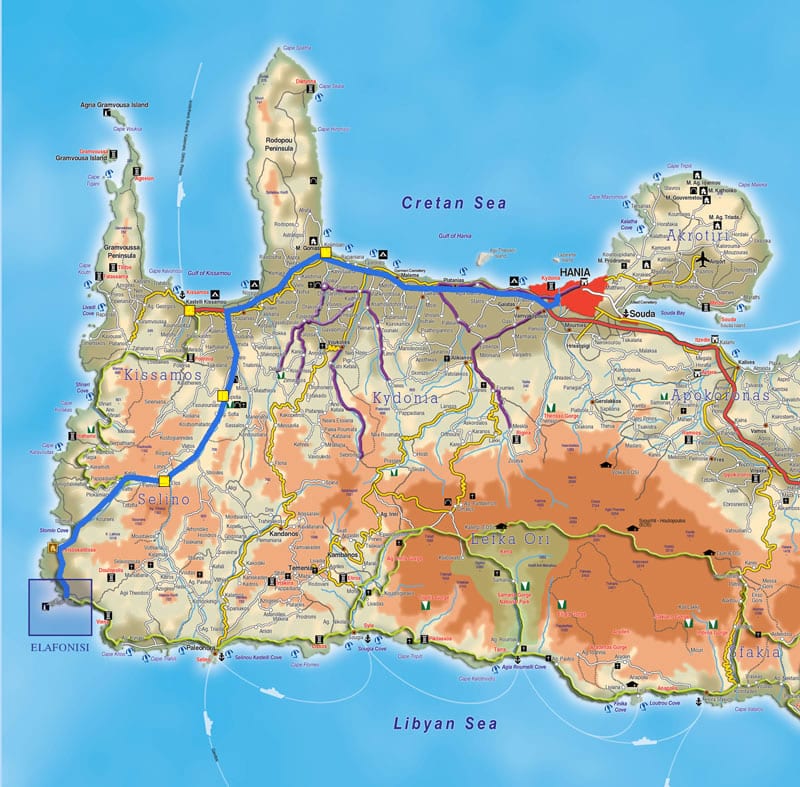 elafonisi route 1