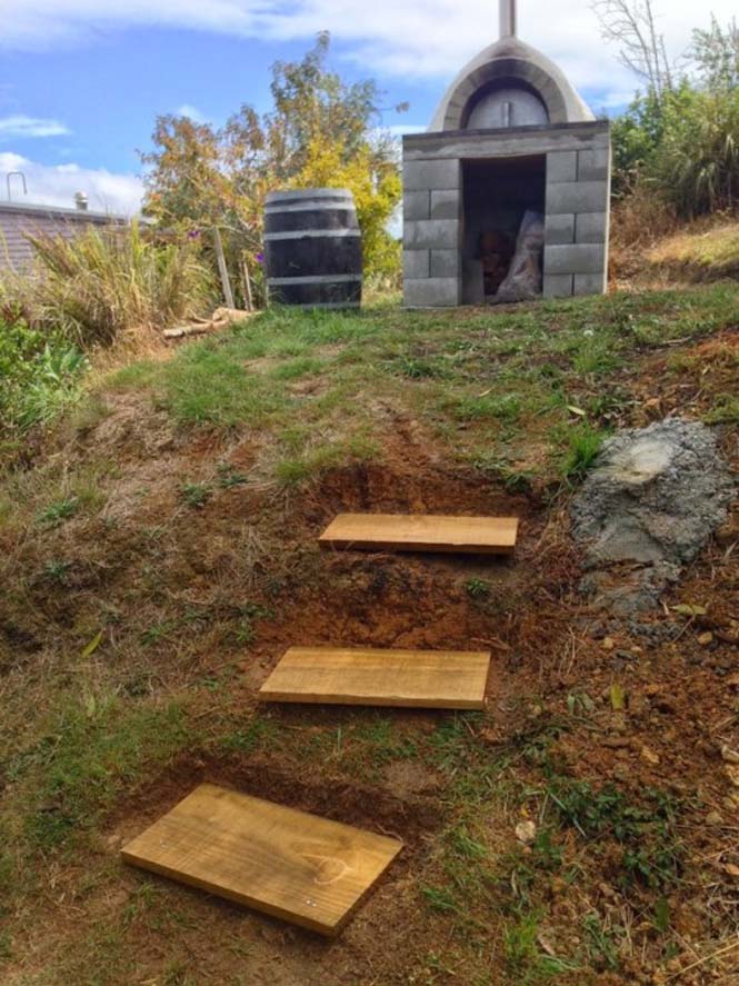 Κατασκευή ενός αυτοσχέδιου ξυλόφουρνου (12)