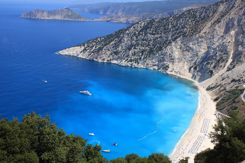 myrtos beach greece