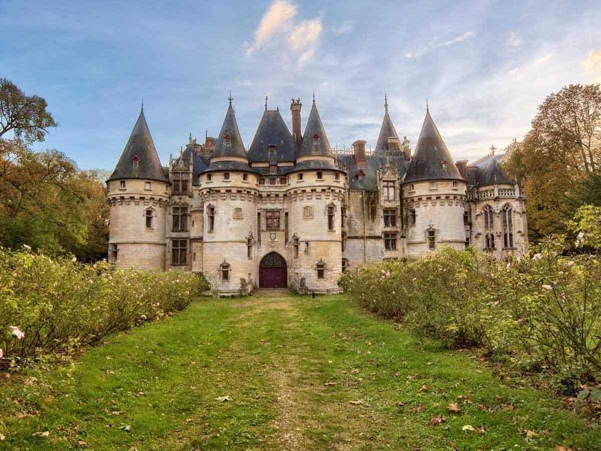 The spectacular Le Château de Vigny is a real château, or french manor house.