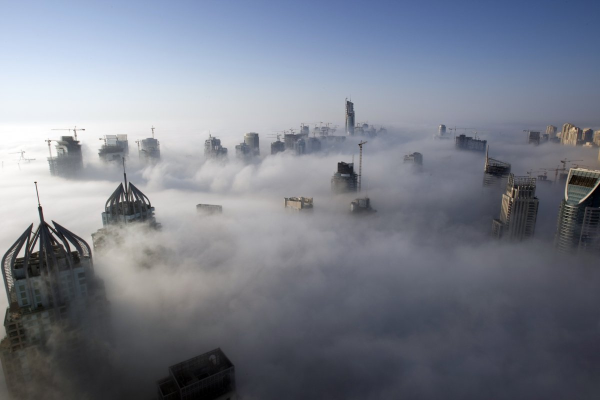 These dazzling photos of Dubai, taken from the sky, show off the city's architectural feats.