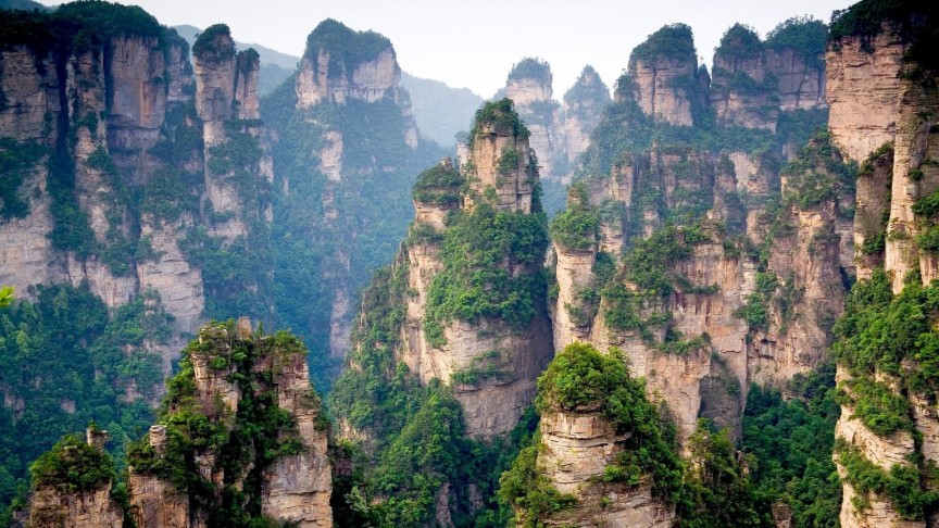 Tianzi Mountains