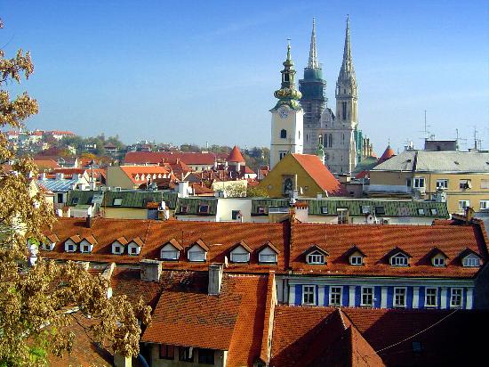 view from gornji grad