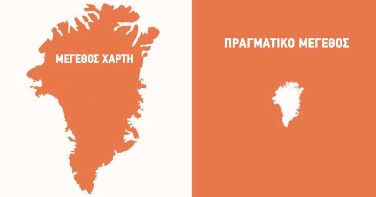 Οι χάρτες που μάθαμε λένε ψέματα. Δείτε το βίντεο που αποδεικνύει ότι ο κόσμος δεν είναι όπως ξέρουμε!