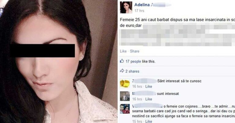 Ρουμάνα έβαλε αγγελία και πληρώνει 500 ευρώ για να την αφήσει κάποιος έγκυο!