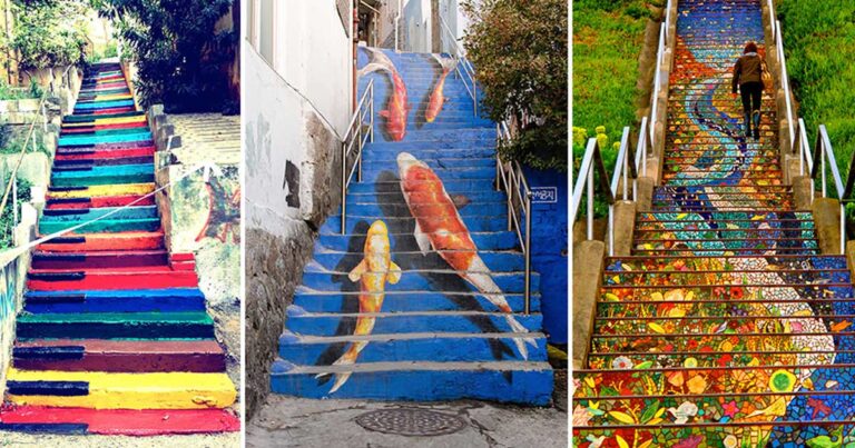 17 από τα πιο όμορφα σκαλοπάτια του κόσμου!