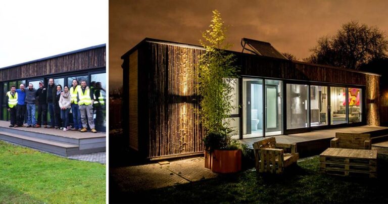 Πήραν ένα παλιό κοντέινερ και το μετέτρεψαν σε σπίτι! Μπορεί να είναι μικρό αλλά είναι απίθανο άνετο!