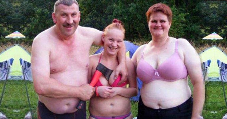 18 φωτογραφίες από πολύ παράξενες και τρελές οικογένειες!