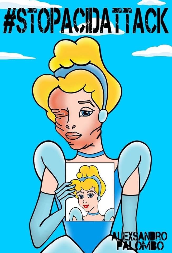 Γιατί οι πριγκίπισσες της Disney δέχτηκαν επίθεση με οξύ; 4 Οι πριγκίπισσες της Disney δέχτηκαν επίθεση με οξύ