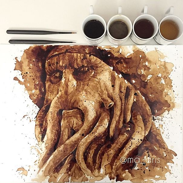 coffee paintings by maria a. aristidou 2 605