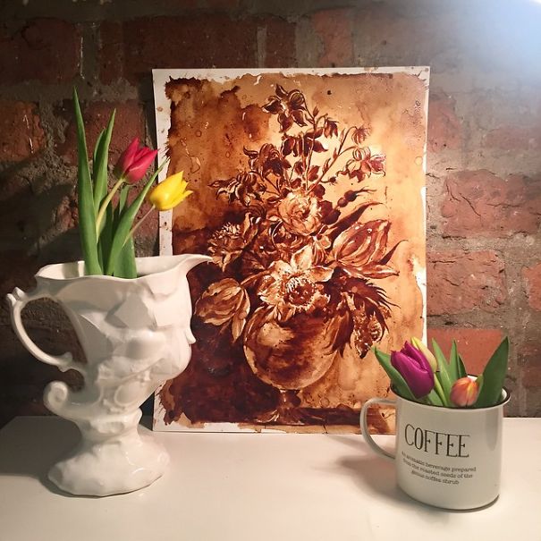 coffee paintings by maria a. aristidou 3 605