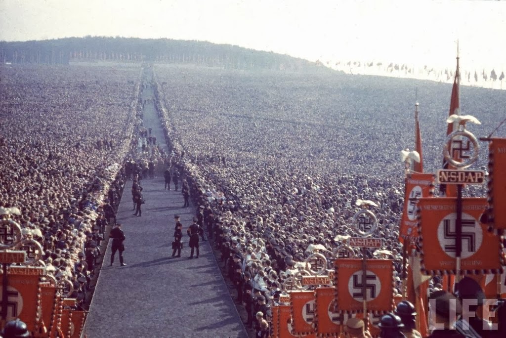 nazi rally at nuremberg in 1937