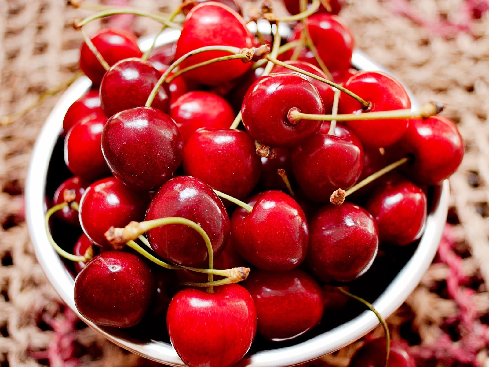 red cherries