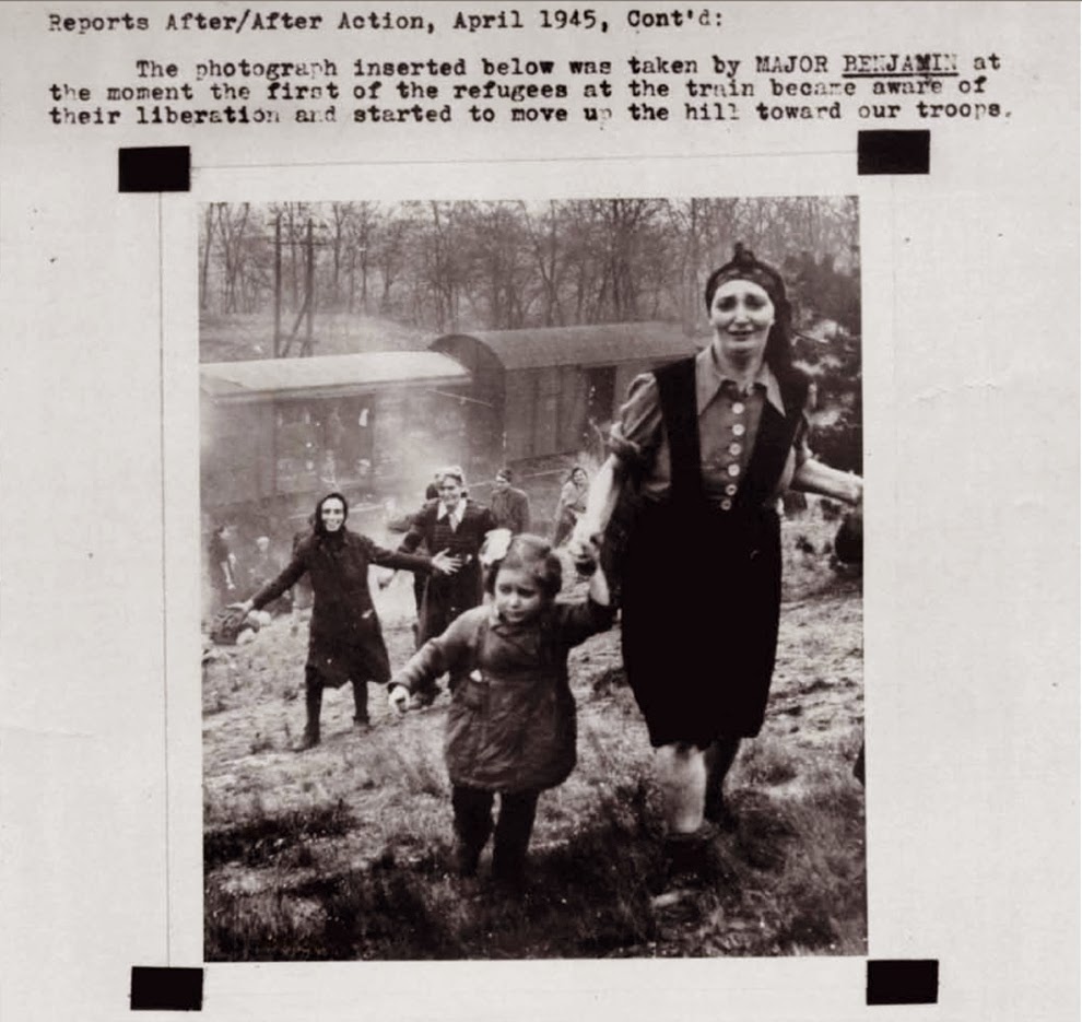 This was taken moments after Jewish refugees realized they weren’t being sent to their deaths
