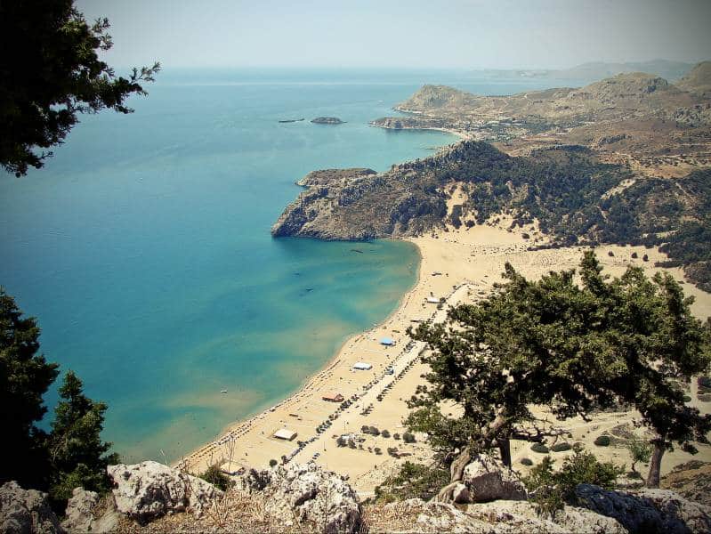 tilestwra.gr - Tsambika Bay Rhodes Οι πιο όμορφες ελληνικές παραλίες! ..Ένα φωτογραφικό αφιέρωμα που ξεχειλίζει ομορφιά !!!