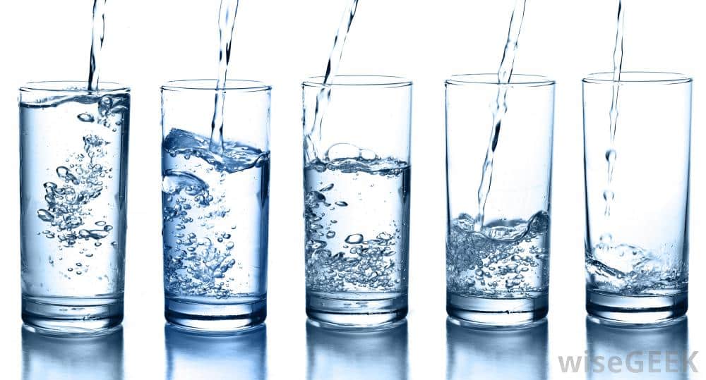 water glasses