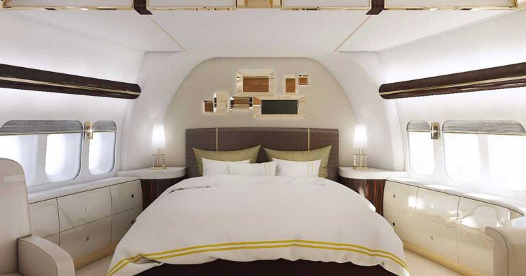 Το πιο πολυτελές ιδιωτικό αεροπλάνο που φτιάχτηκε ποτέ! Το εσωτερικό του ξεπερνάει τα όρια της φαντασίας!