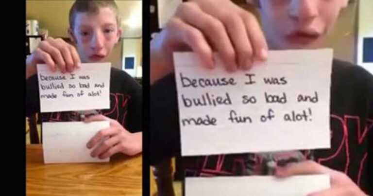 Όλοι κορόιδευαν αυτό το αγόρι. Μέχρι που ήρθε η μέρα που έγραψε αυτό…